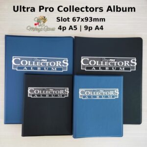 Ultra Pro Collectors Album Portfolio Slot 67x93mm Kartu Sport TCG