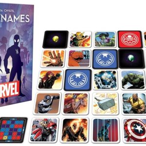 Codenames Marvel - Deduction Team Based Luck Party Card Game