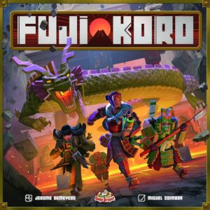 Fuji Koro Board Game Kooperatif Kompetitive Miniatur Dungeon Crawler