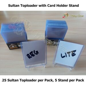 Sultan Toploader Lite Kartu TCG Sport KPOP Photo Card Pokemon MTG