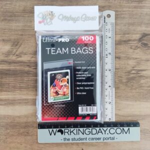 Ultra Pro Team Bags Resealable Sleeves 100ct