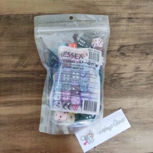 Chessex Pound-O-D6 Six sided Dice Dadu 6 sisi mix