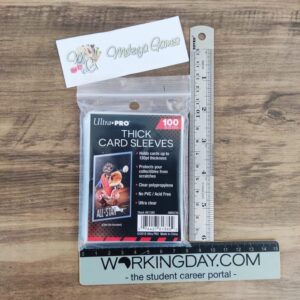 Ultra Pro 130PT Thick Card Sleeves for Standard Size Cards 100ct TCG Sport Pokemon MTG penny sleeve