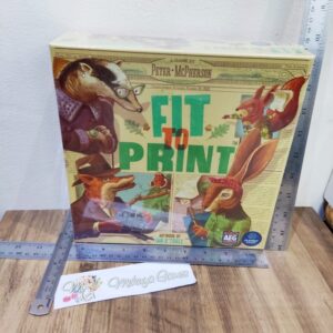 Fit to Print Boardgame Family Puzzle Game