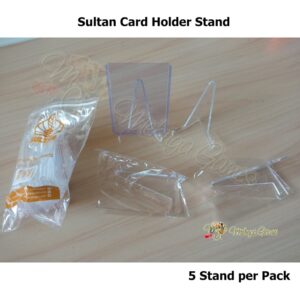 Sultan Card Holders Stands - ACRYLIC STAND Penyangga Case Toploader