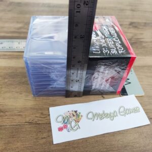 Ultra Pro 3x4inch Clear Super Thick 180pt Toploader 10ct TCG Sport Pokemon MTG Card Case