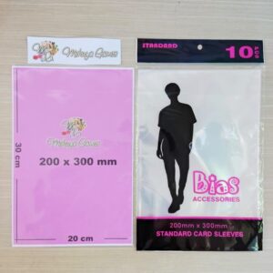 Bias Standard 200x300mm 202x302mm card sleeves Poster KPOP