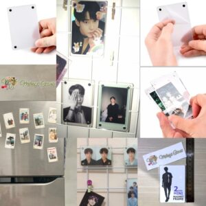 Bias 2side Mini Magnetic Frame Magnet Kulkas Refrigerator Bingkai Foto