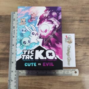 Tic Tac KO K.O. Cute vs Evil Card Team-Based Board Game