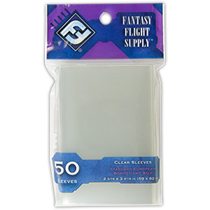 Fantasy Flight Supply 61,5 x 95,5mm 50pcs Sleeves Standard Europe