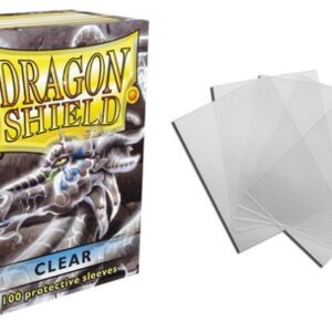 Dragon Shield Clear Protective sleeves 100 count