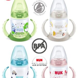 NUK First Choice Learner Bottle Botol Anak Belajar Minum Anti Tumpah