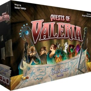 Quests of Valeria Card Board Game