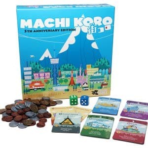 Machi Koro 5th Anniversary Edition Board Game