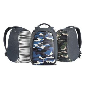 Bobby Compact Camouflage Zebra anti-theft Ransel Tas Anti Maling