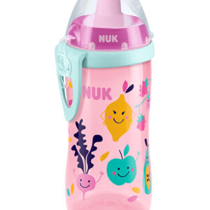 NUK Flexi Cup 300ml dengan sedotan Botol Minum Anti Bocor