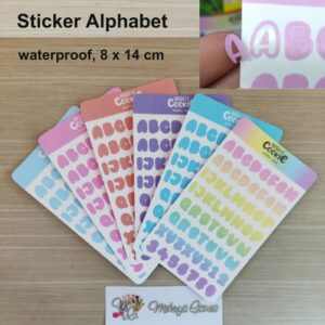 Sticker Alphabet Deco Case Journal Photo Card KPOP