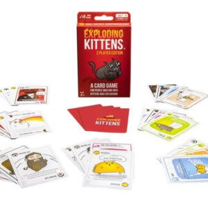 Exploding Kittens 2 Player Edition Card Game Kartu