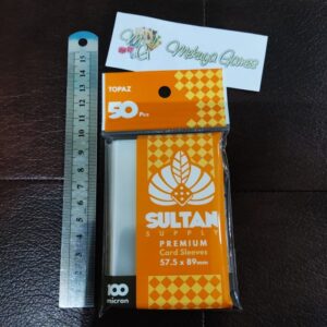 Sultan Topaz 57.5mm X 89mm (59.5 X 91) Board Game Sleeves 50pcs