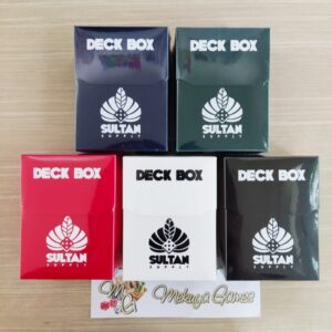 Sultan Deck Box 80+ kotak Penyimpanan Kartu