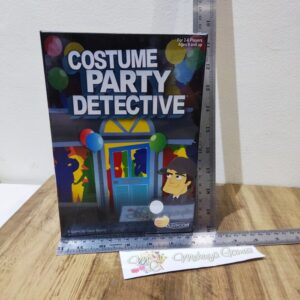 Costume Party Detective Board Game Deduction Boardgame