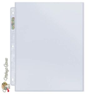 Ultra Pro 1-Pocket Platinum Page A4 8.5x11" 21.59x27.94cm Foto Poster