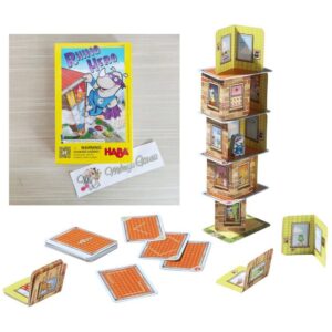 Rhino Hero - Stacking Balancing Card Game Children Educative