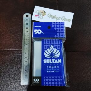 Sultan Sapphire 59mmX92mm Board Game Sleeves Standard European 50pcs