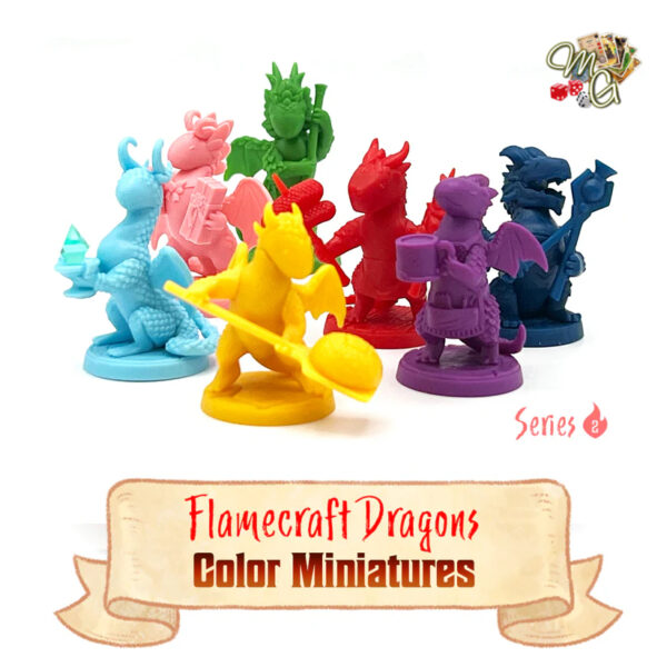 Flamecraft Dragon Miniatures Board Game