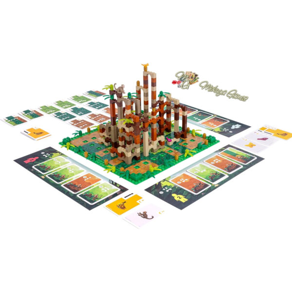 Monkey Palace - A Lego Board Game Family Board Game - Image 4