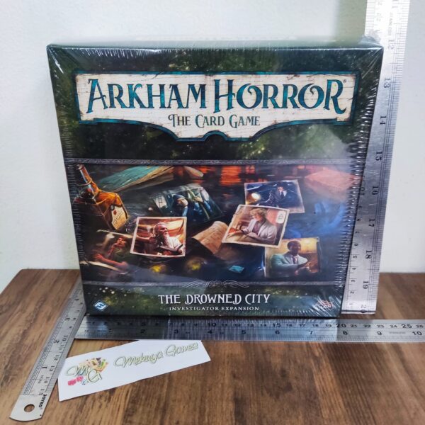 Arkham Horror The Card Game - The Drowned City Investigator Expansion Board Game