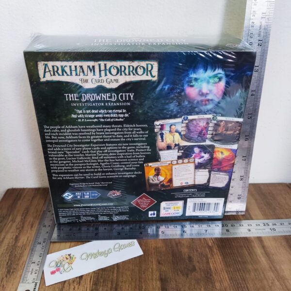 Arkham Horror The Card Game - The Drowned City Investigator Expansion Board Game - Image 2