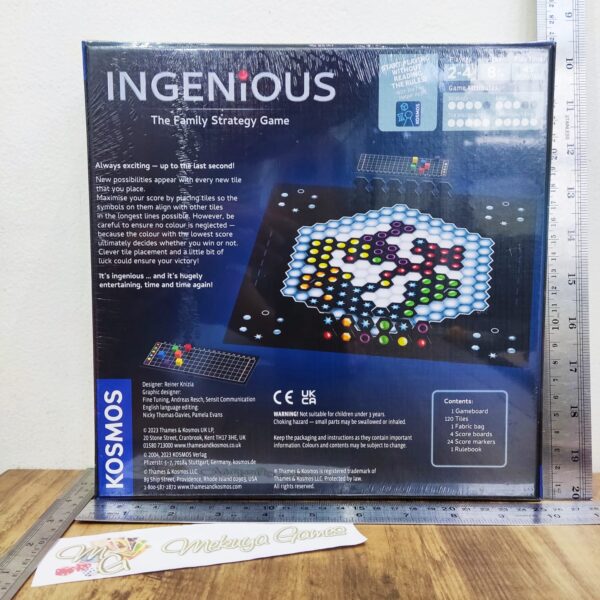 Ingenious - Strategy Einfach Genial Soloable Board Game - Image 2