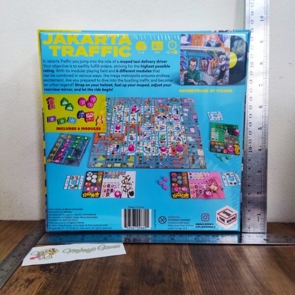 Jakarta Traffic Board Game Soloable - Image 2