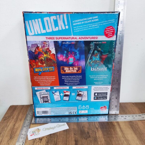 Unlock! Supernatural Adventures Puzzle Cooperative Board Game - Image 2