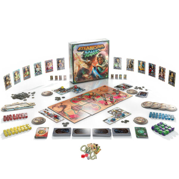 Steampunk Rally Fusion Board Game - Image 9