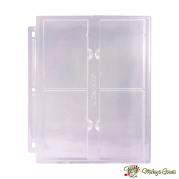 Ultra Pro 4-Pocket Page (1ct) for Graded Beckett Slabs Slab - Image 4