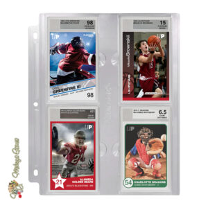 Ultra Pro 4-Pocket Page (1ct) for Graded Beckett Slabs Slab