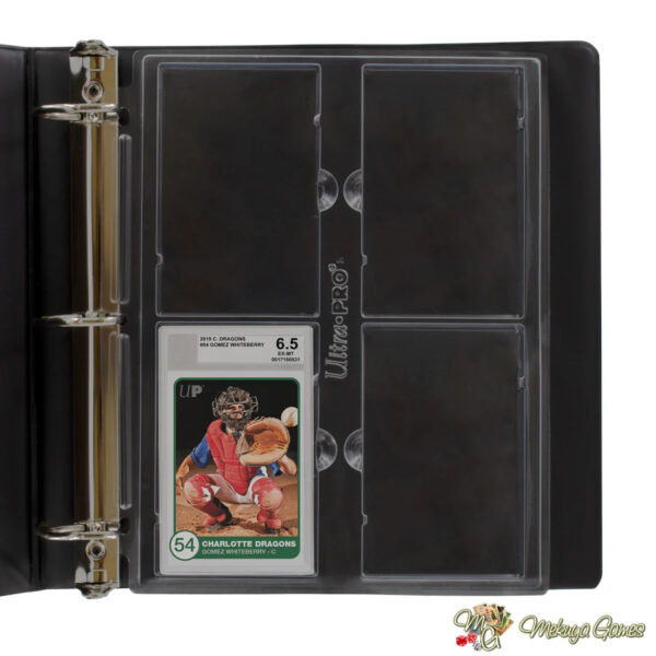 Ultra Pro 4-Pocket Page (1ct) for Graded Beckett Slabs Slab - Image 2
