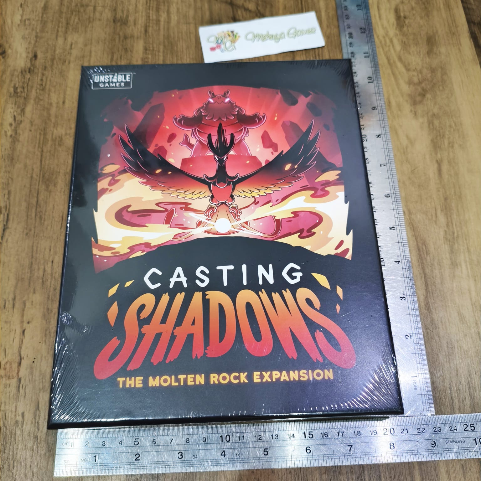 Casting Shadows The Molten Rock Expansion Board Game
