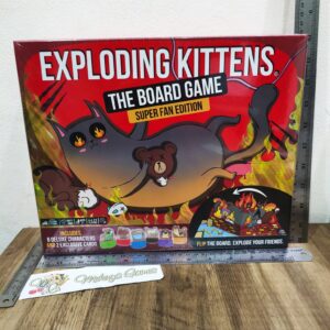 Exploding Kittens The Board Game - Super Fan Edition Premium Boardgame