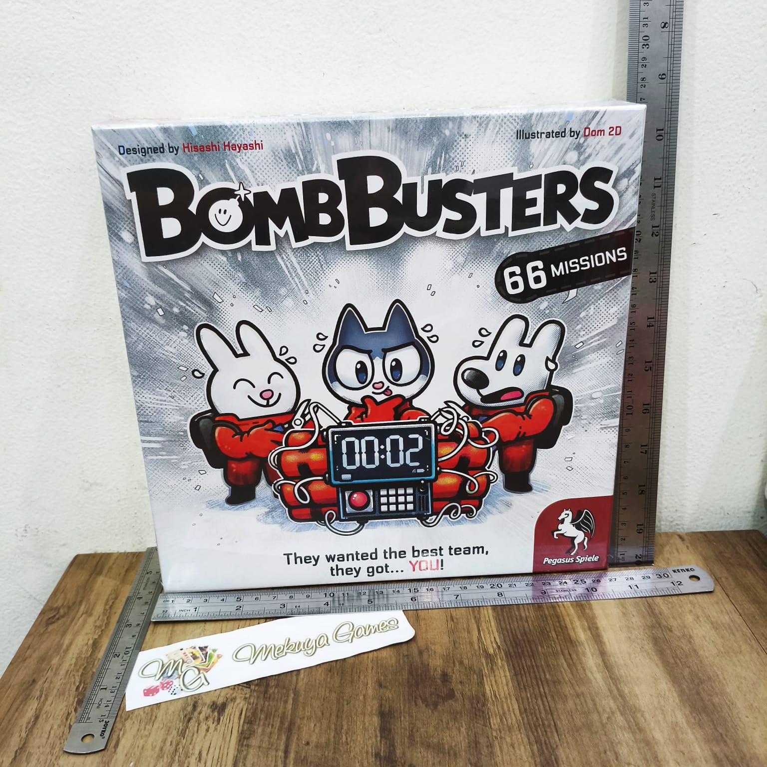 Bomb Busters - Cooperative Deduction Family Board Game