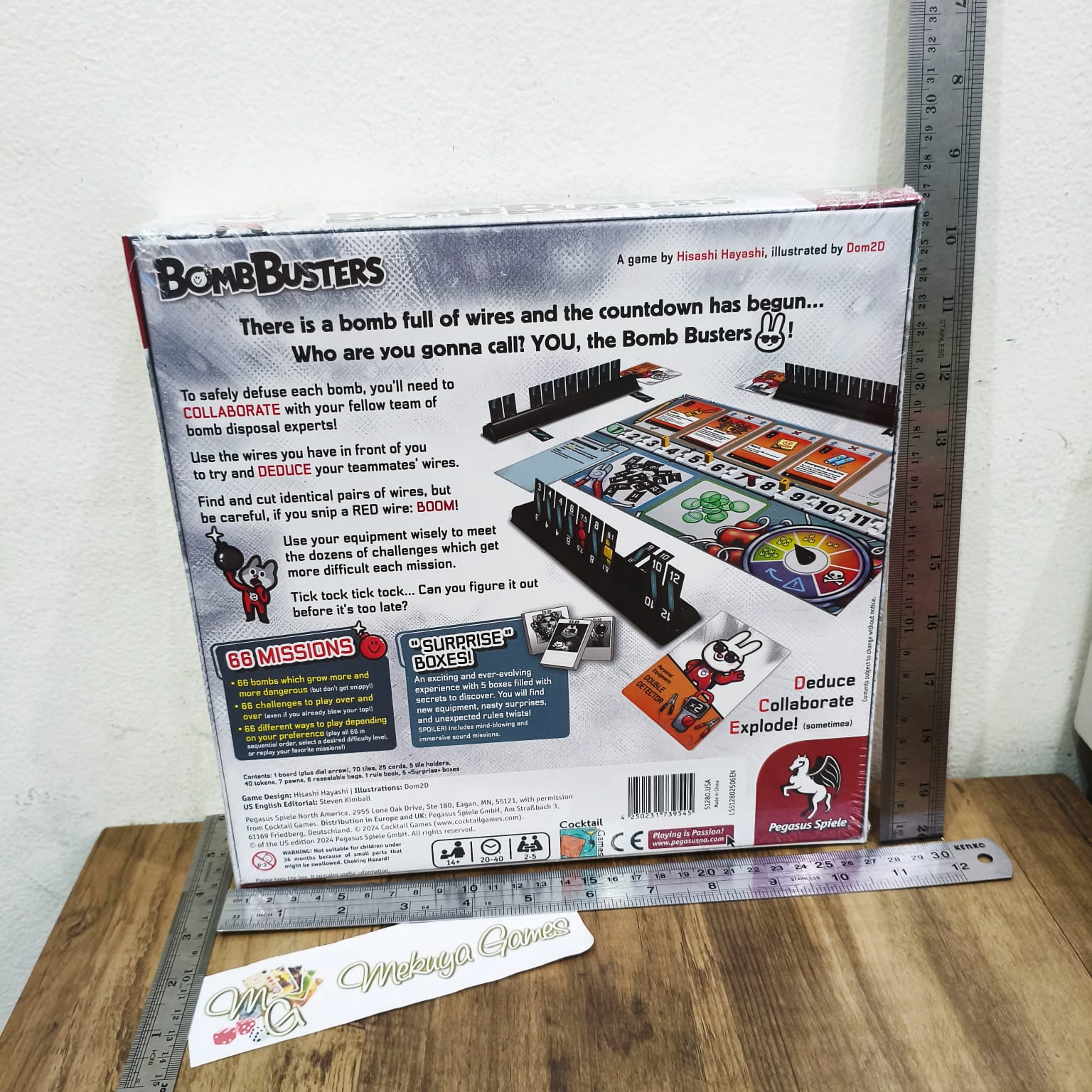 Bomb Busters - Cooperative Deduction Family Board Game - Image 2