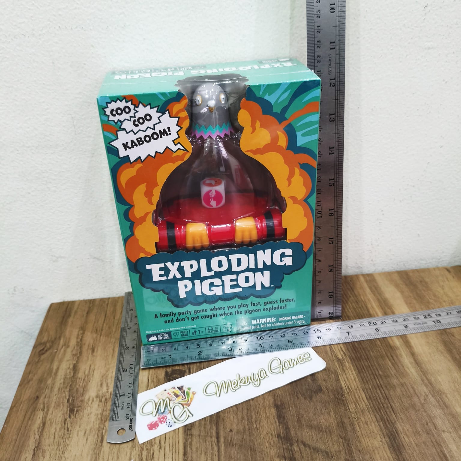 Exploding Pigeon - Party Board Game
