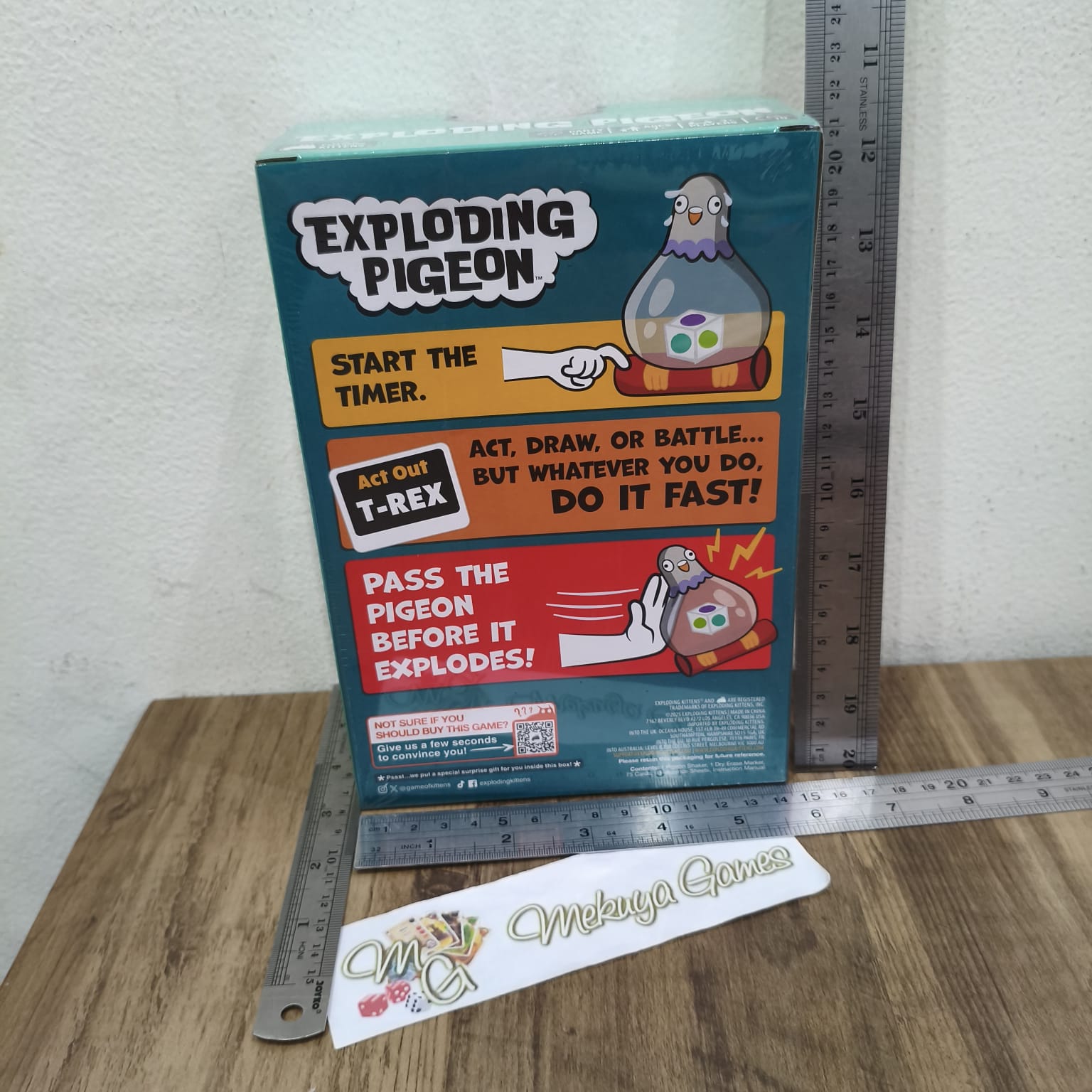 Exploding Pigeon - Party Board Game - Image 2